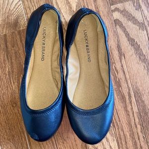 Lucky Brand Black Flats